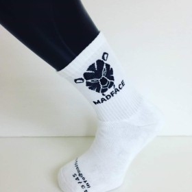 Socken Mid - weiß