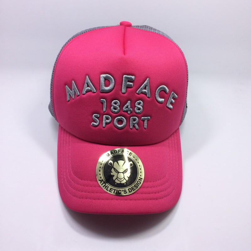 Kappe Martinik Cup - grau/rosa