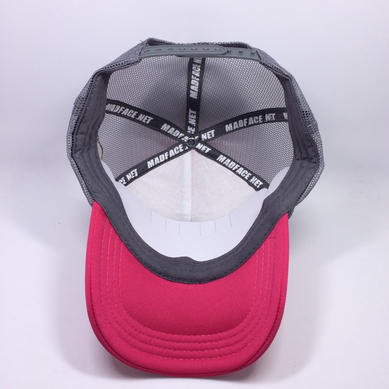 Kappe Martinik Cup - grau/rosa