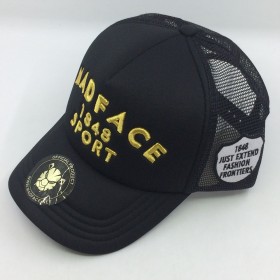 Casquette Trucker - BlackToBlack (gold)
