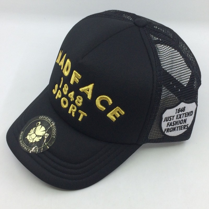 Casquette Trucker - BlackToBlack (gold)