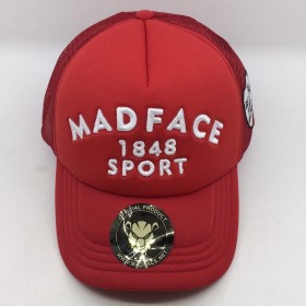 Casquette Trucker - RedToRed (white)