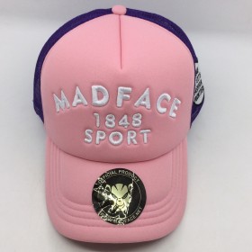 Casquette Trucker - purple/pink (white)