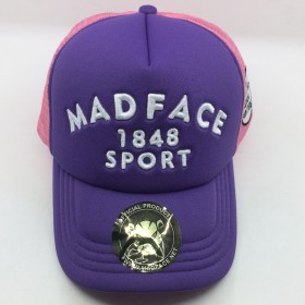 Casquette Trucker - pink/purple (white)