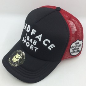 Casquette Trucker - red/black (white)