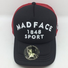 Casquette Trucker - red/black (white)