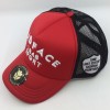 Casquette Trucker - black/red (white)