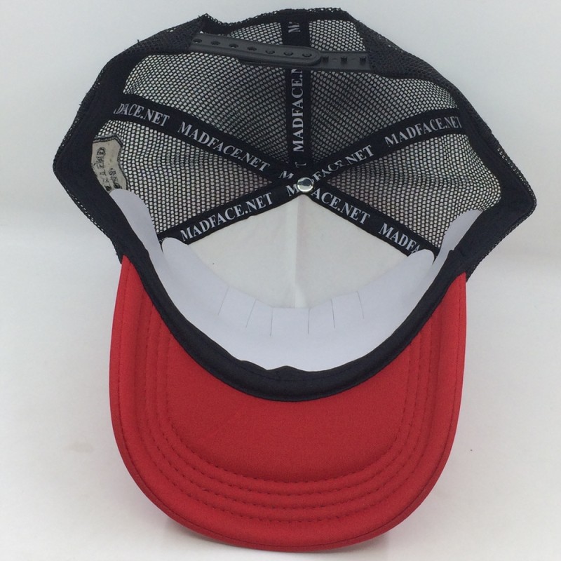 Capuchón conductor de camión - black/red (white)