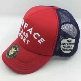 Casquette Trucker - navy/red (white)