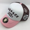Cappellino Camionista - brown/white/pink