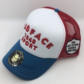 Casquette Trucker - red/white/navy