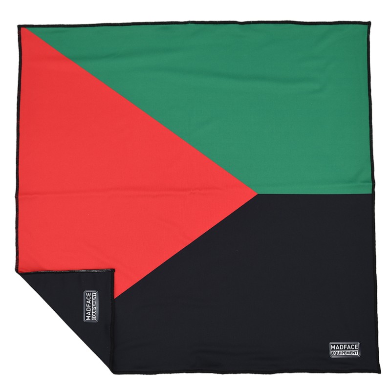Foulard MADFACE original Martinique réversible - 100% made in France